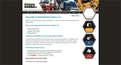 Desktop Screenshot of performancediesels.co.nz